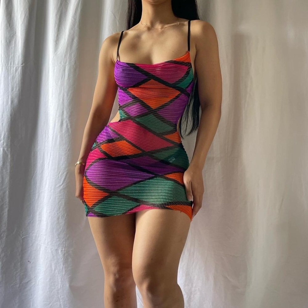 SUMMER MESH DRESS